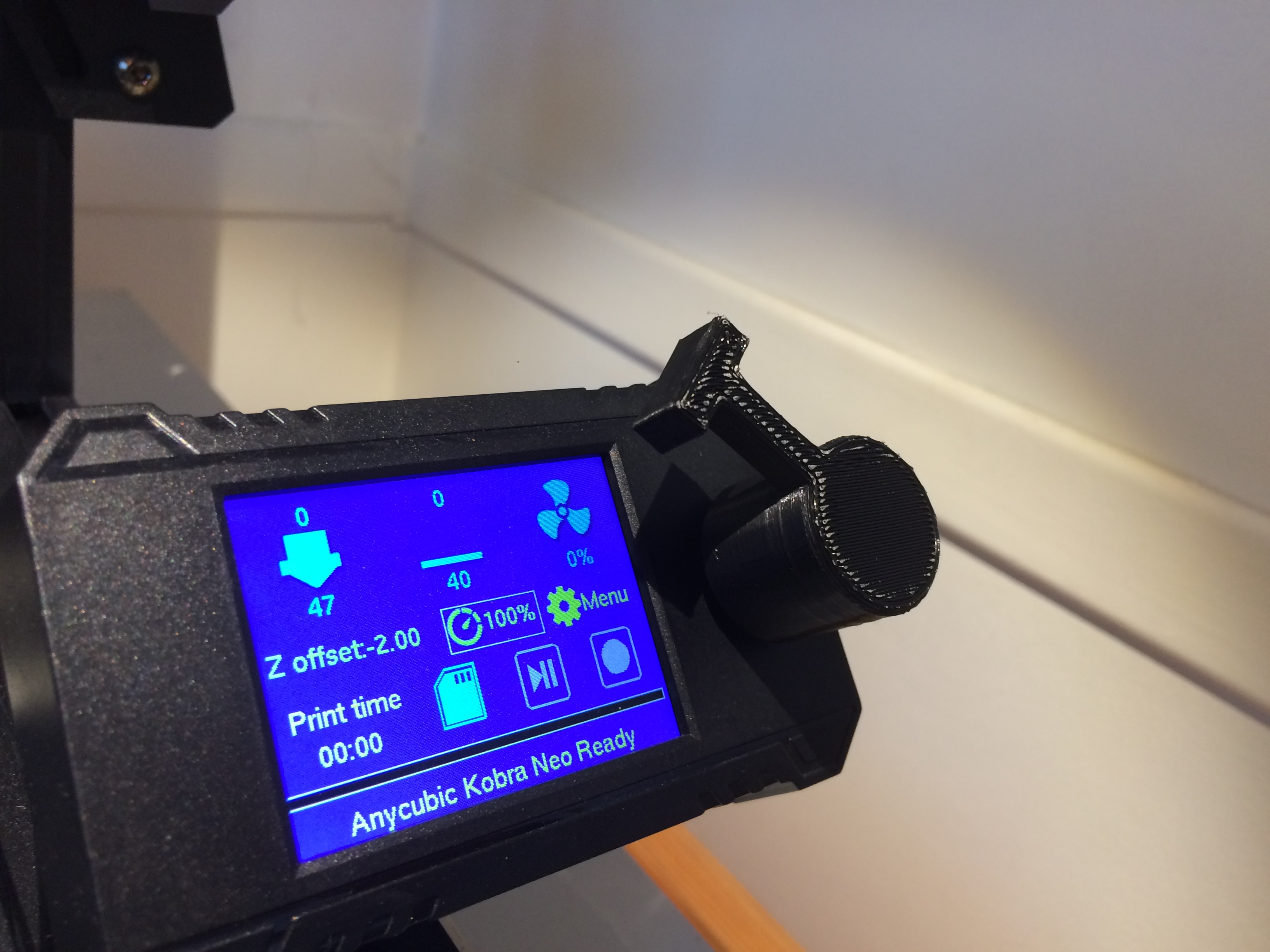 Screen Knobs Screen knobs for Anycubic Kobra Go/Neo by Arsène | Download free STL ...