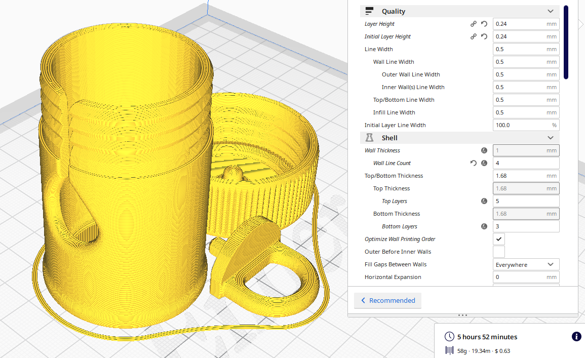 Tough Strong Dog Bag Dispenser by bandslinger Download free STL model
