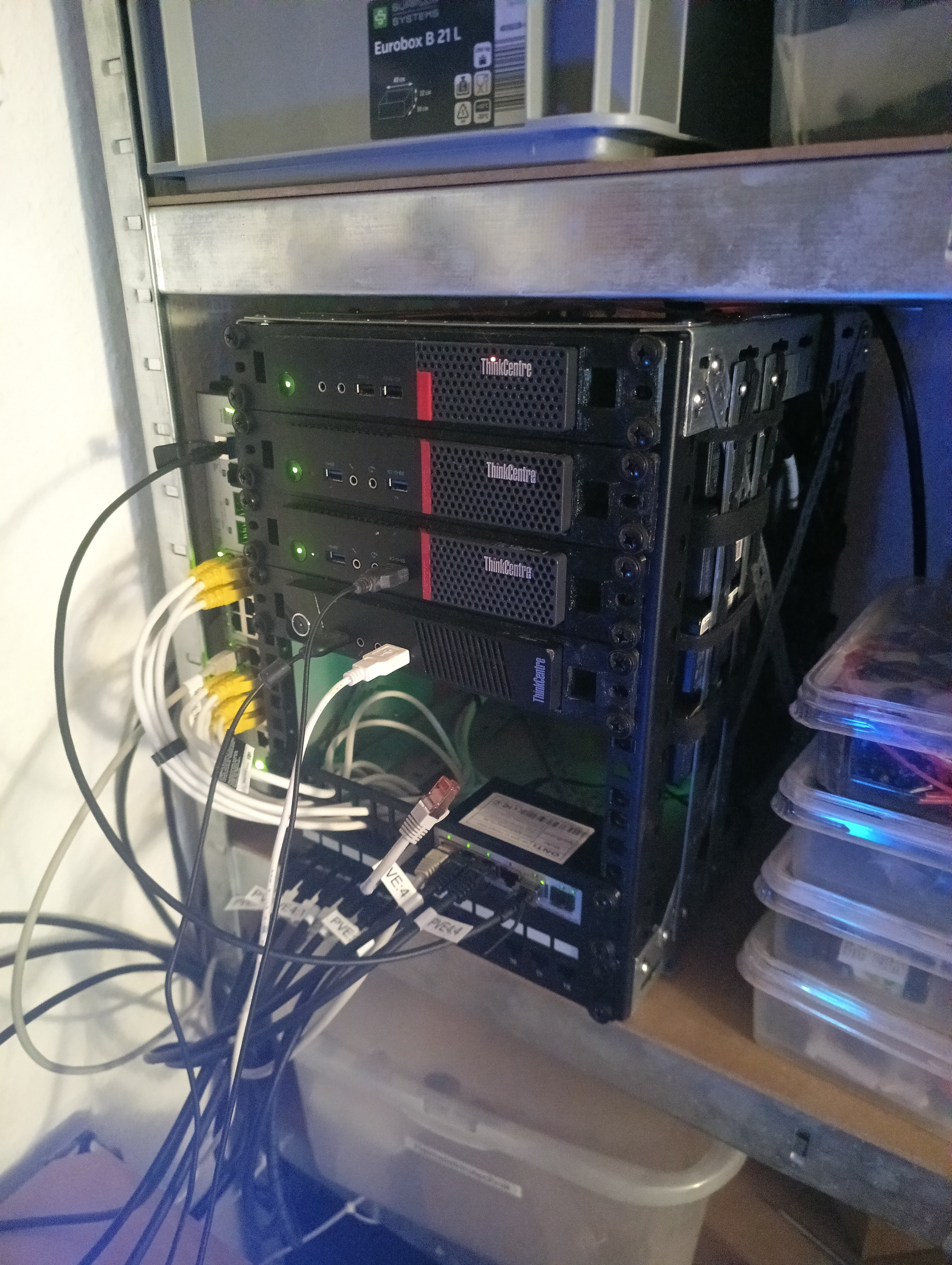 Lenovo Tiny 10 inch rack mount (yet another)