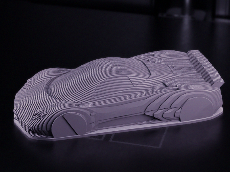 Pagani Zonda - Sliced