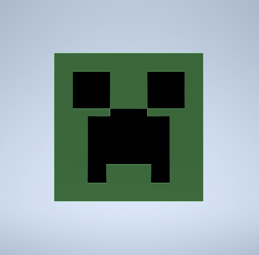 Minecraft Logo Bead (4mm)