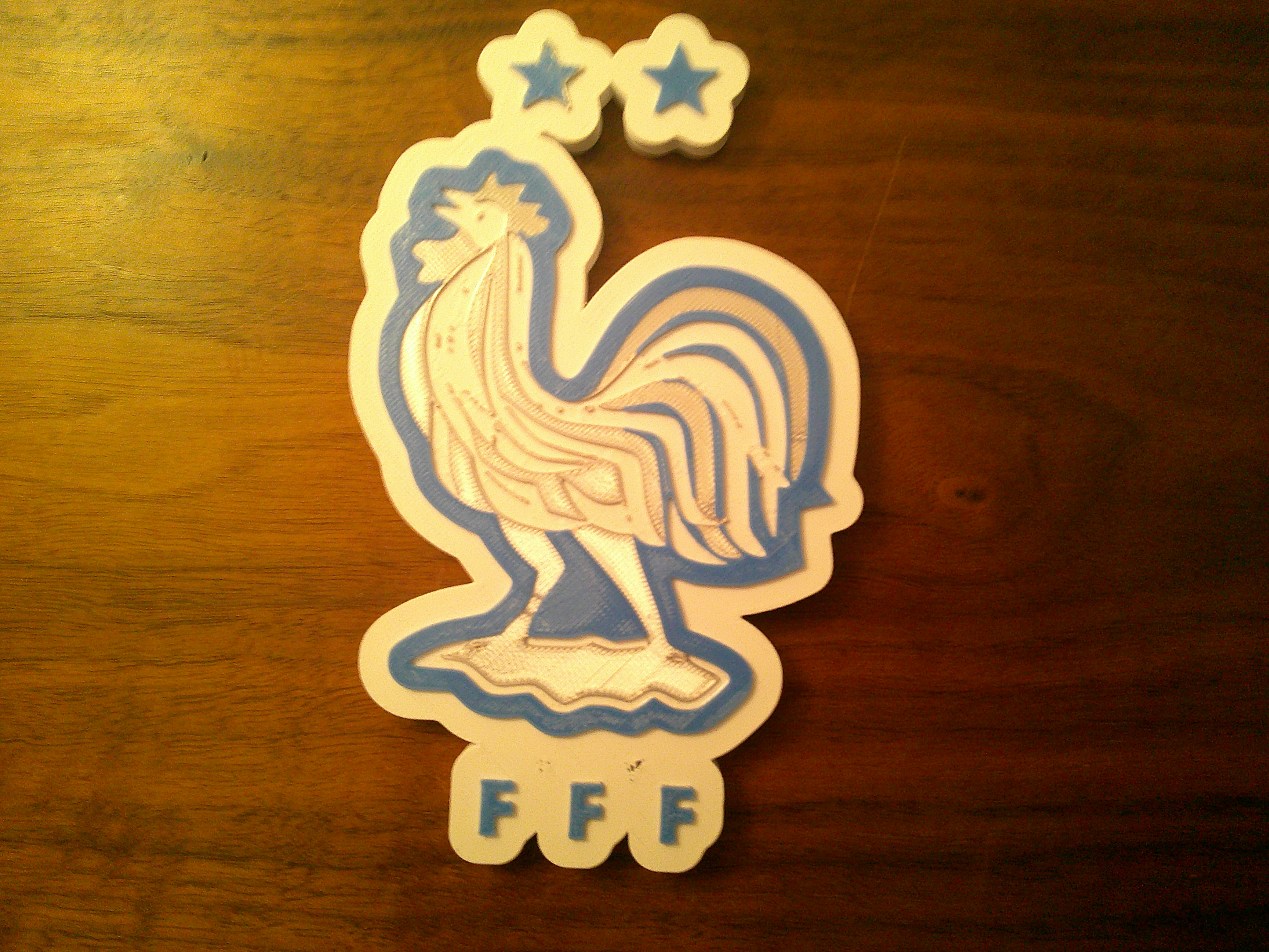 France National Football Team Logo Coaster or Plaque