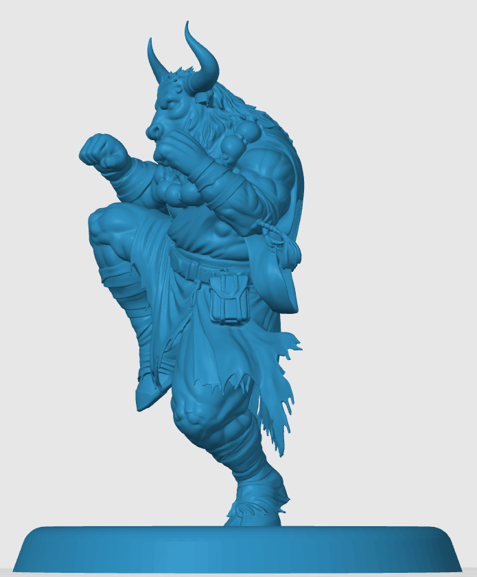 Minotaur Monk — miniatura 5