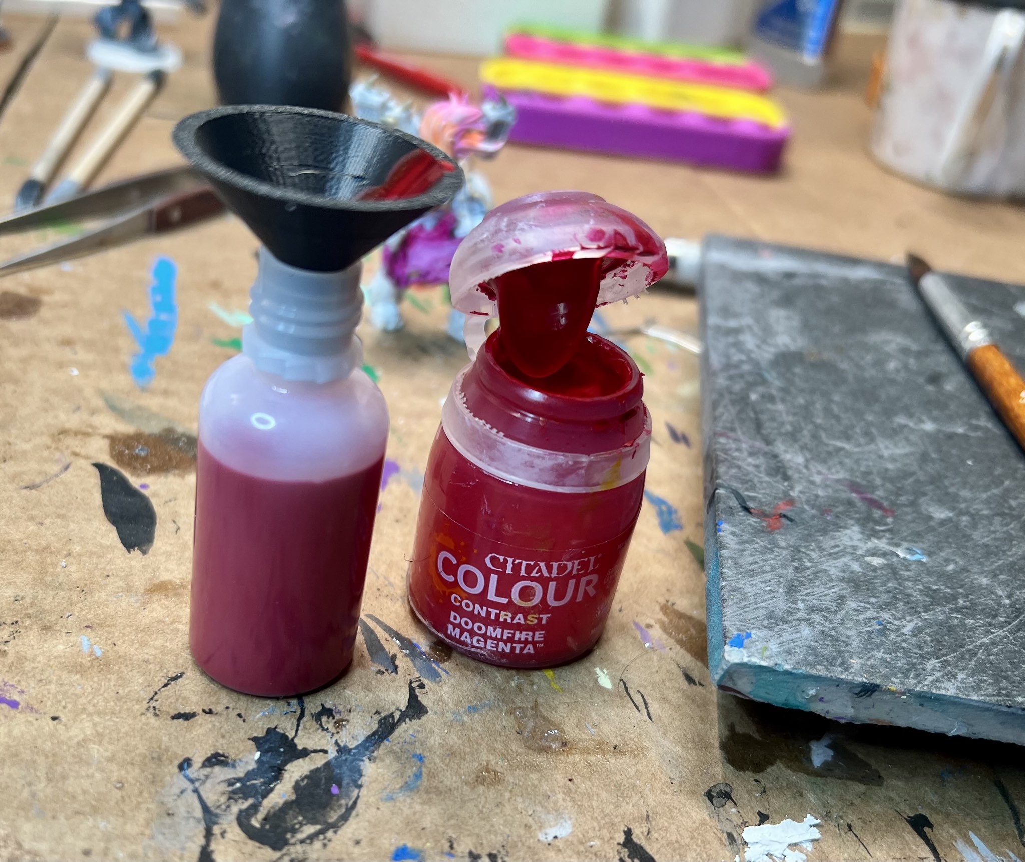 Tiny Funnel for 17 ml dropper bottles