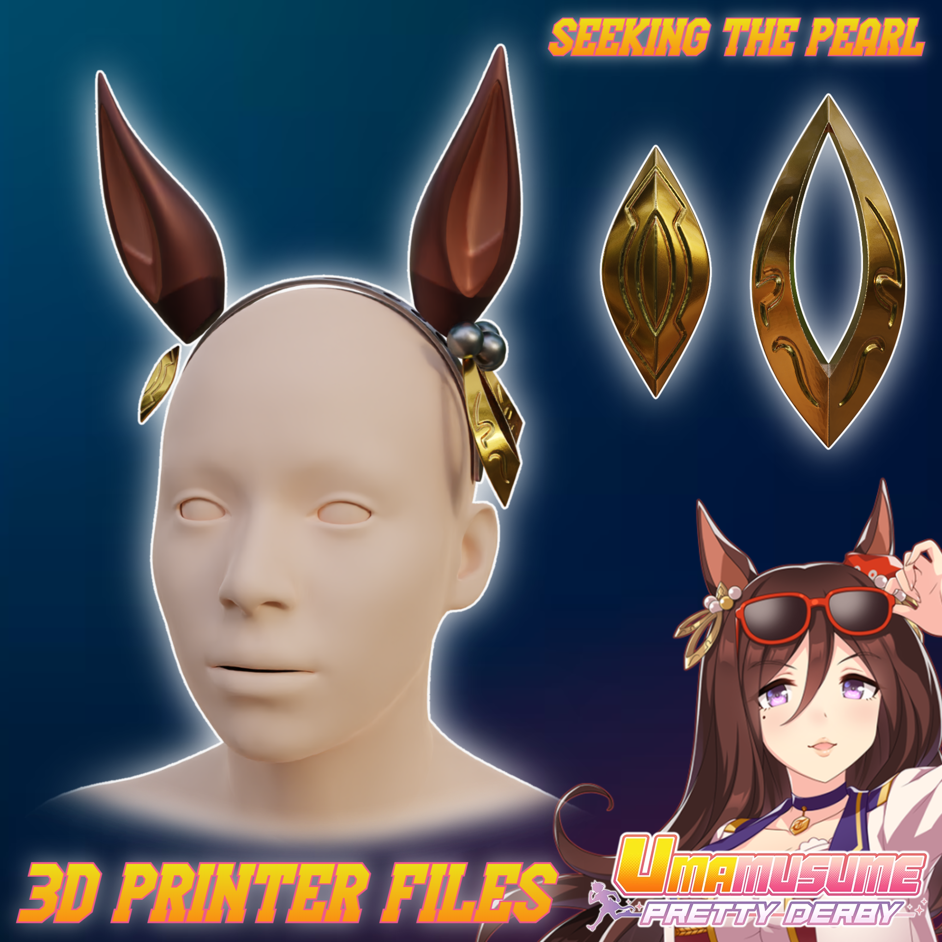 Seeking The Pearl Ears and Head Accessories Uma musume: Pretty Derby