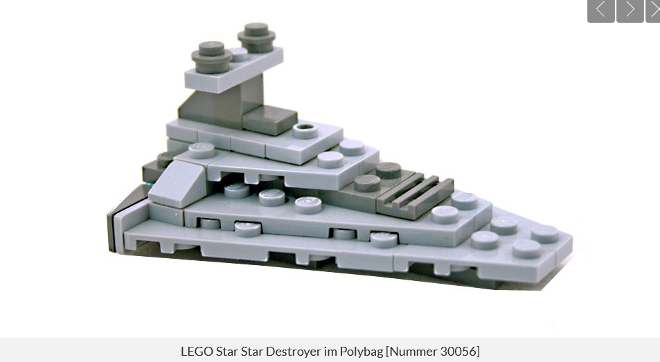 Lego Star Destroyer - Model 30056