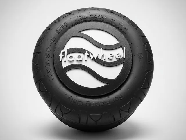 Floatwheel Wall Tire Art