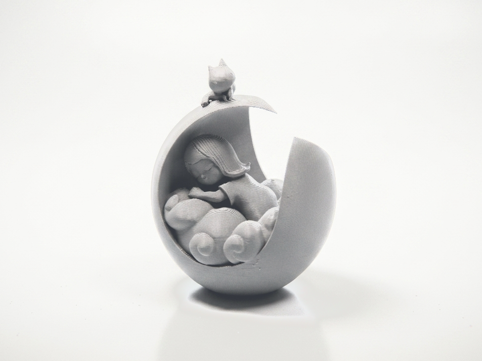 Moon Bed Baby Nursery Decor 3D Printable
