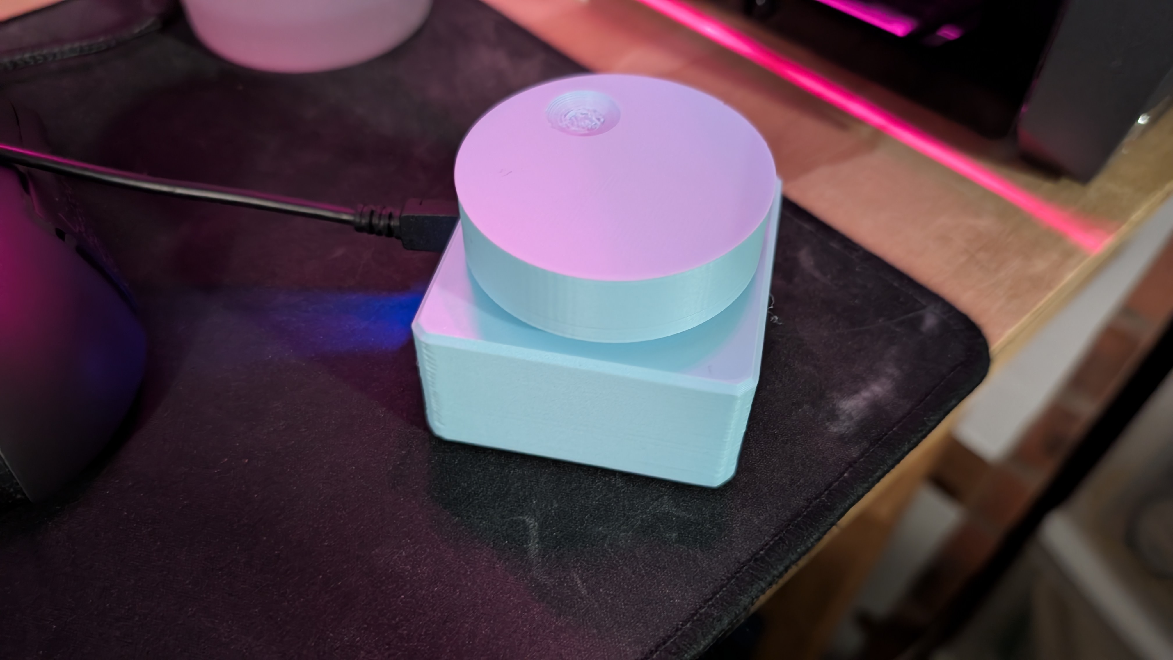 USB Volume Knob Case 3D model