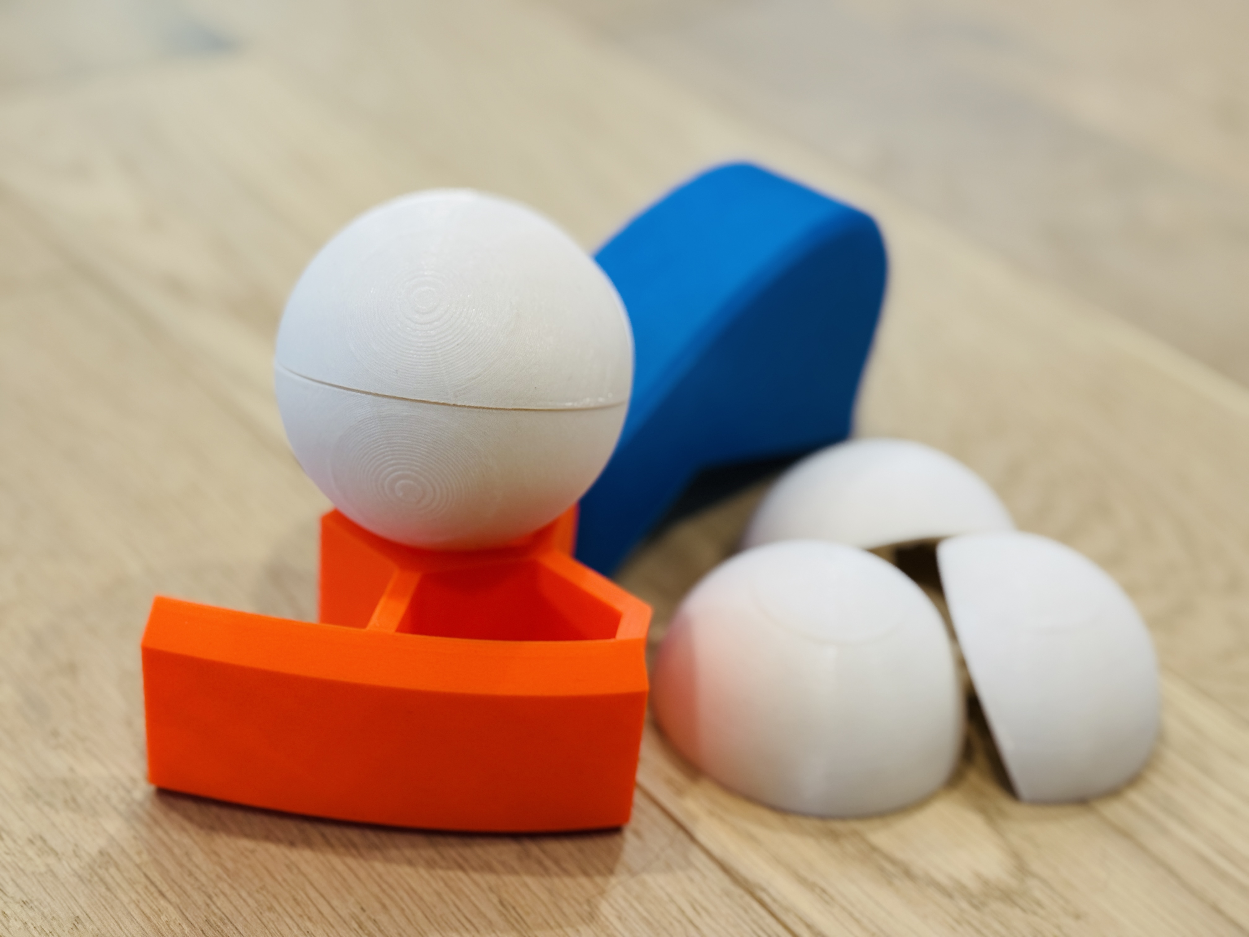 Orbit: An Experimental No-Support Perfect Sphere