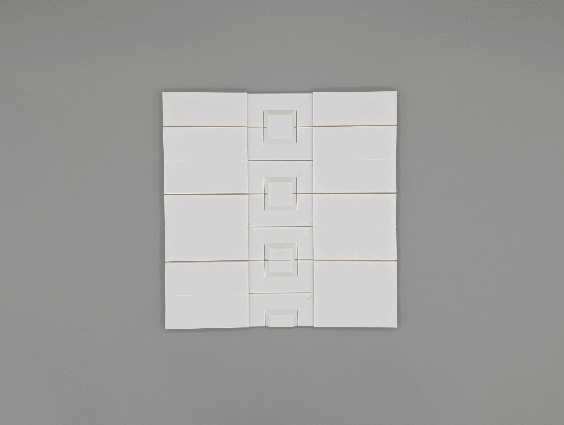 Squared Cube Origami 3D Print 3D model