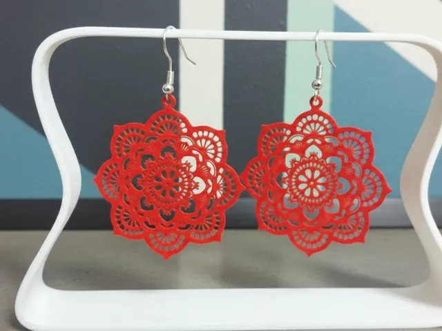 Mandala earrings