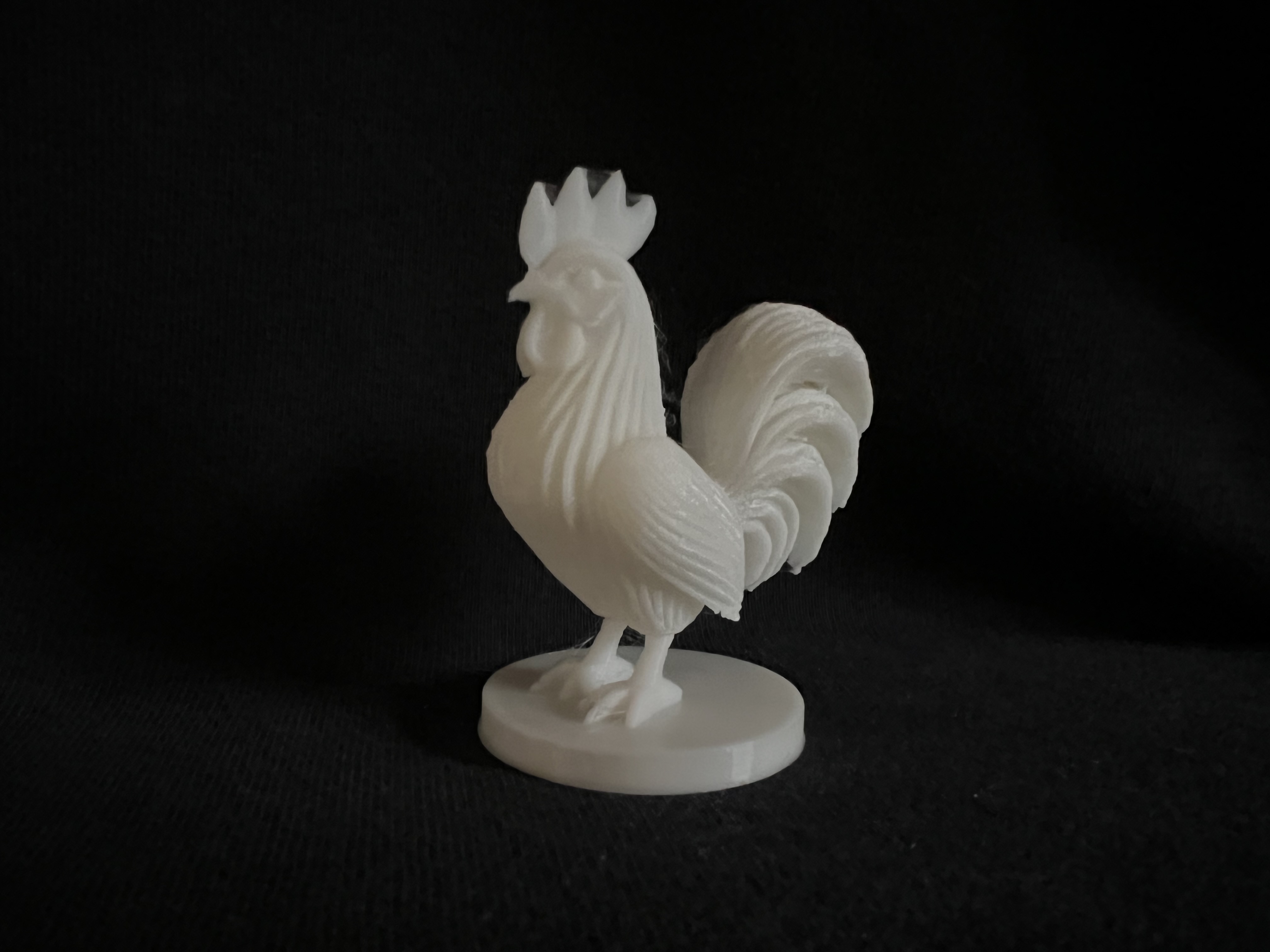 Miniatura 2 do modelo 3D Rooster Sculpture