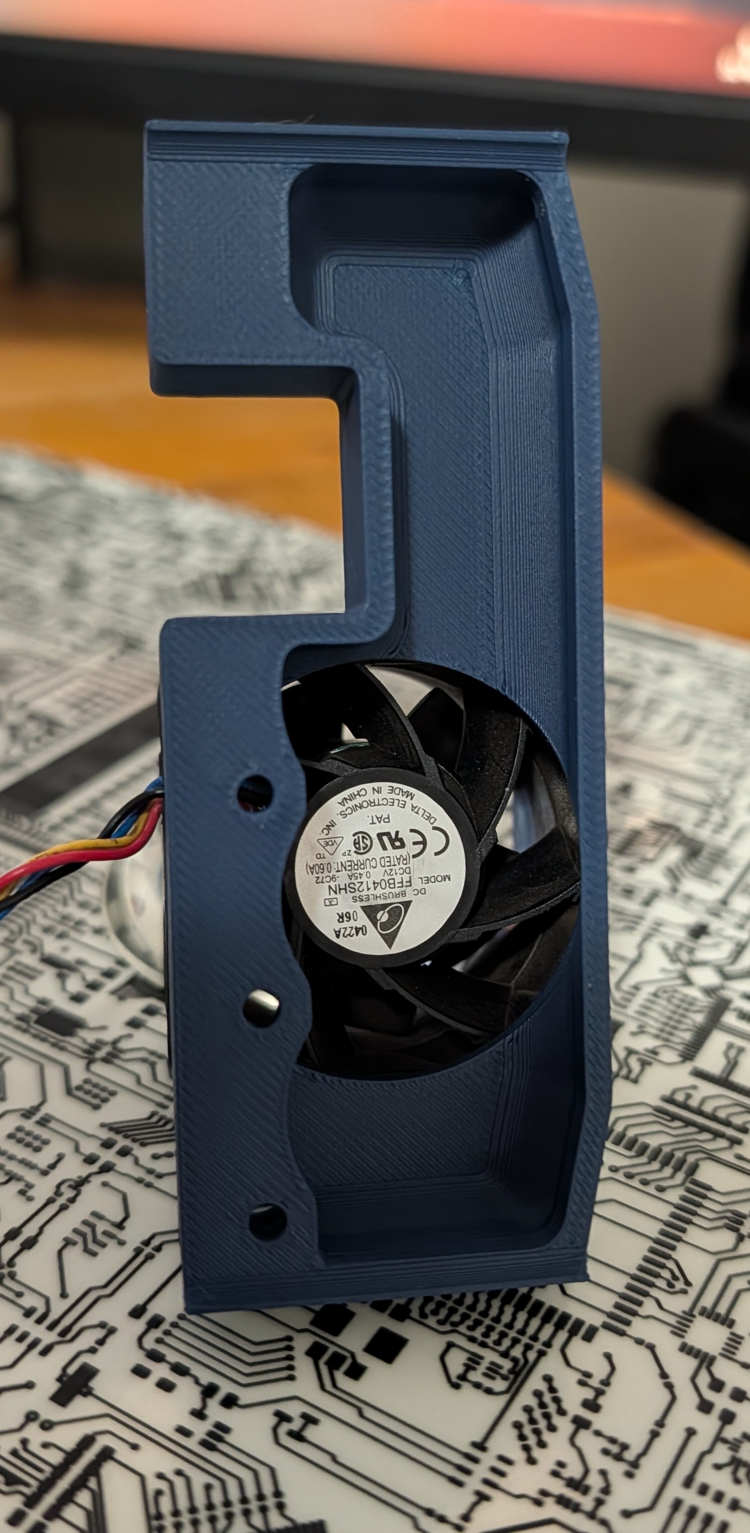 Nvidia Tesla P40 40mm fan mount