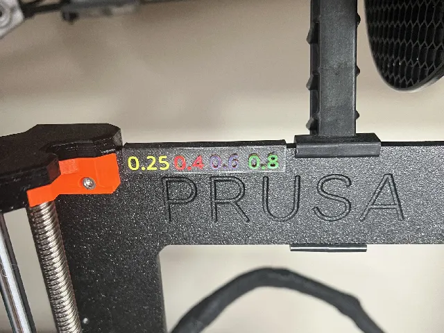 Revo nozzle size quick reminder