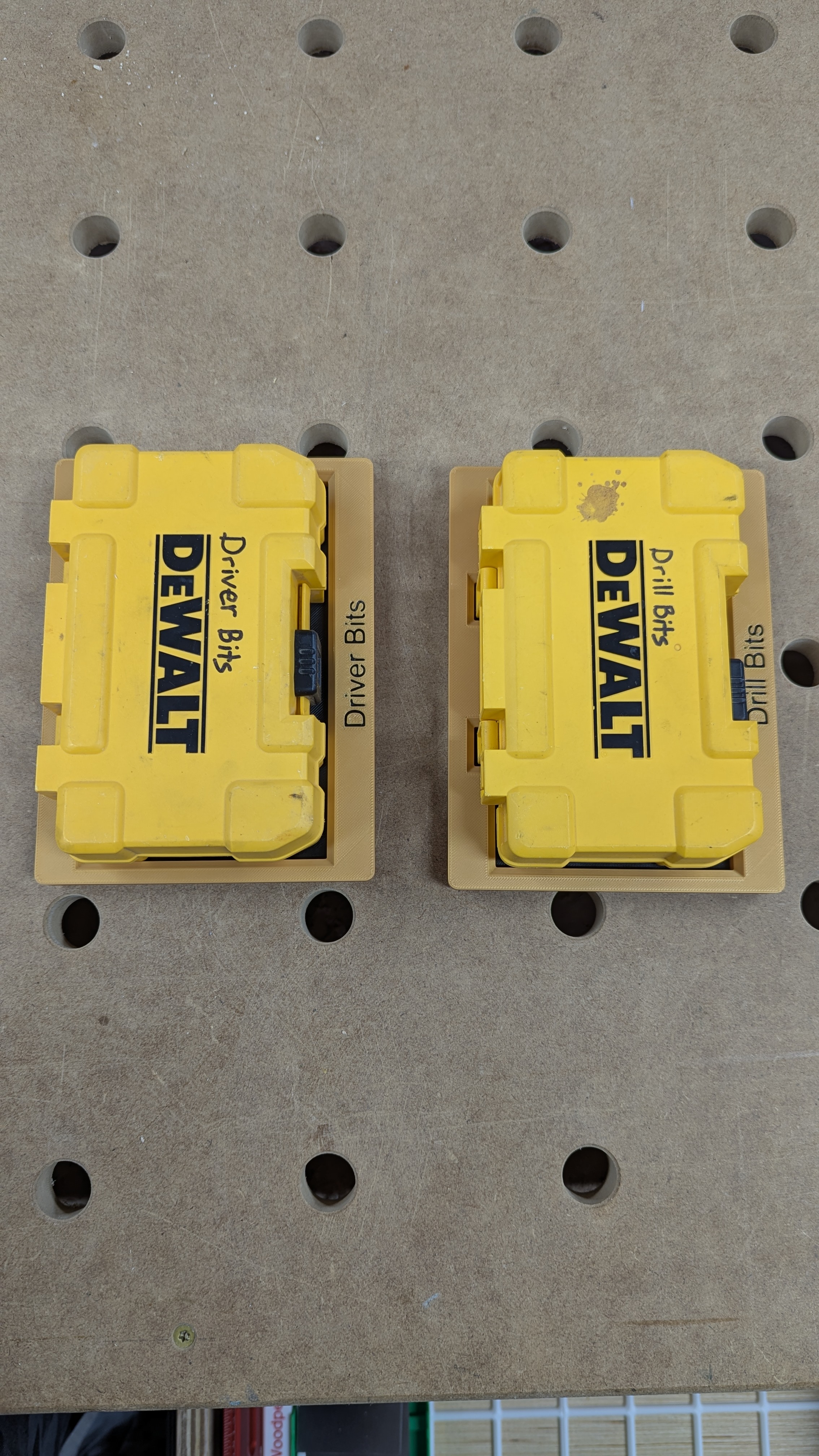 Dewalt Drill Case Gridfinity Bin