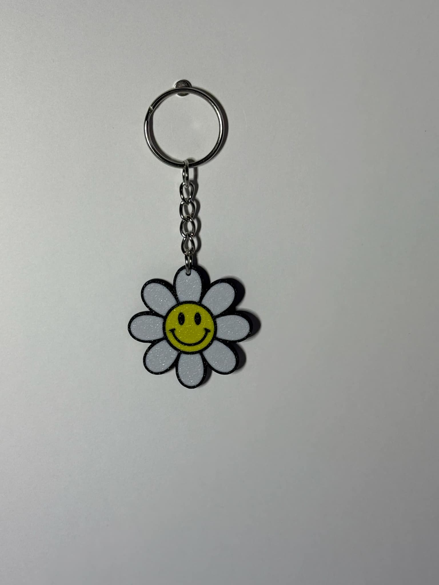 Retro Flower Keychain