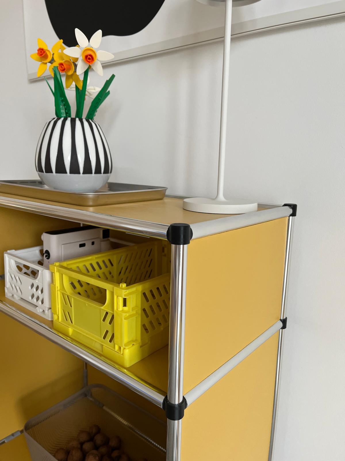USM Style Modular Shelving System