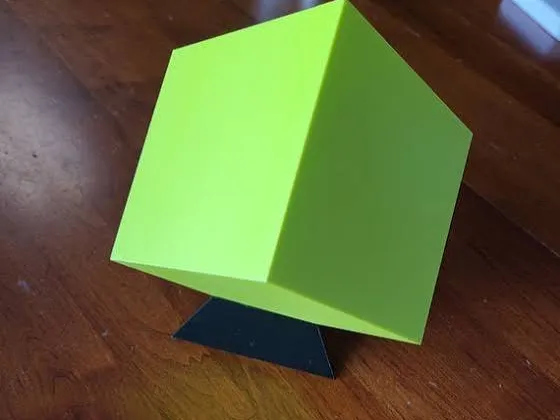 useless cube 2.0 (bigger)             stand not Included