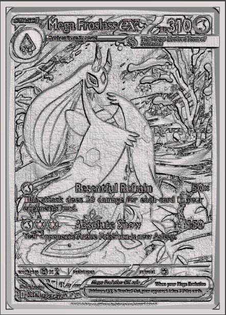 Mega Froslass Card