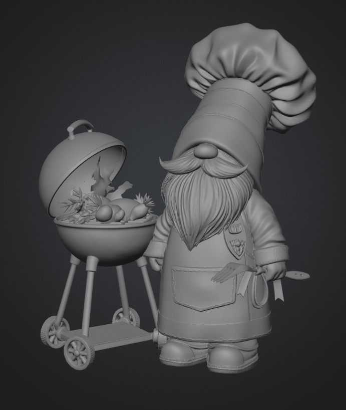 Grillmaster Gnome