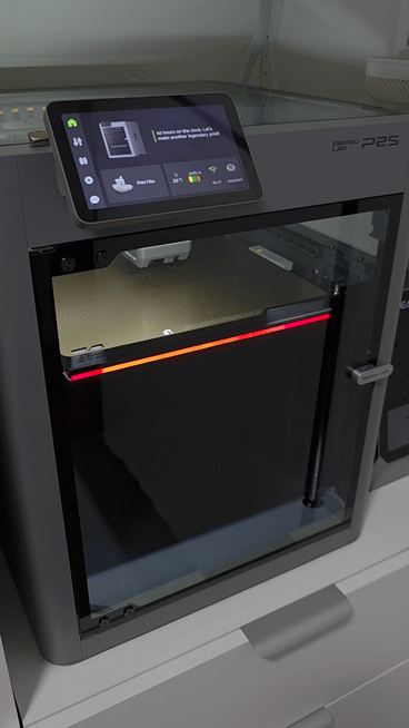 Miniatura 4 do modelo 3D Bambu Lab P2S LED Progress/Status Bar
