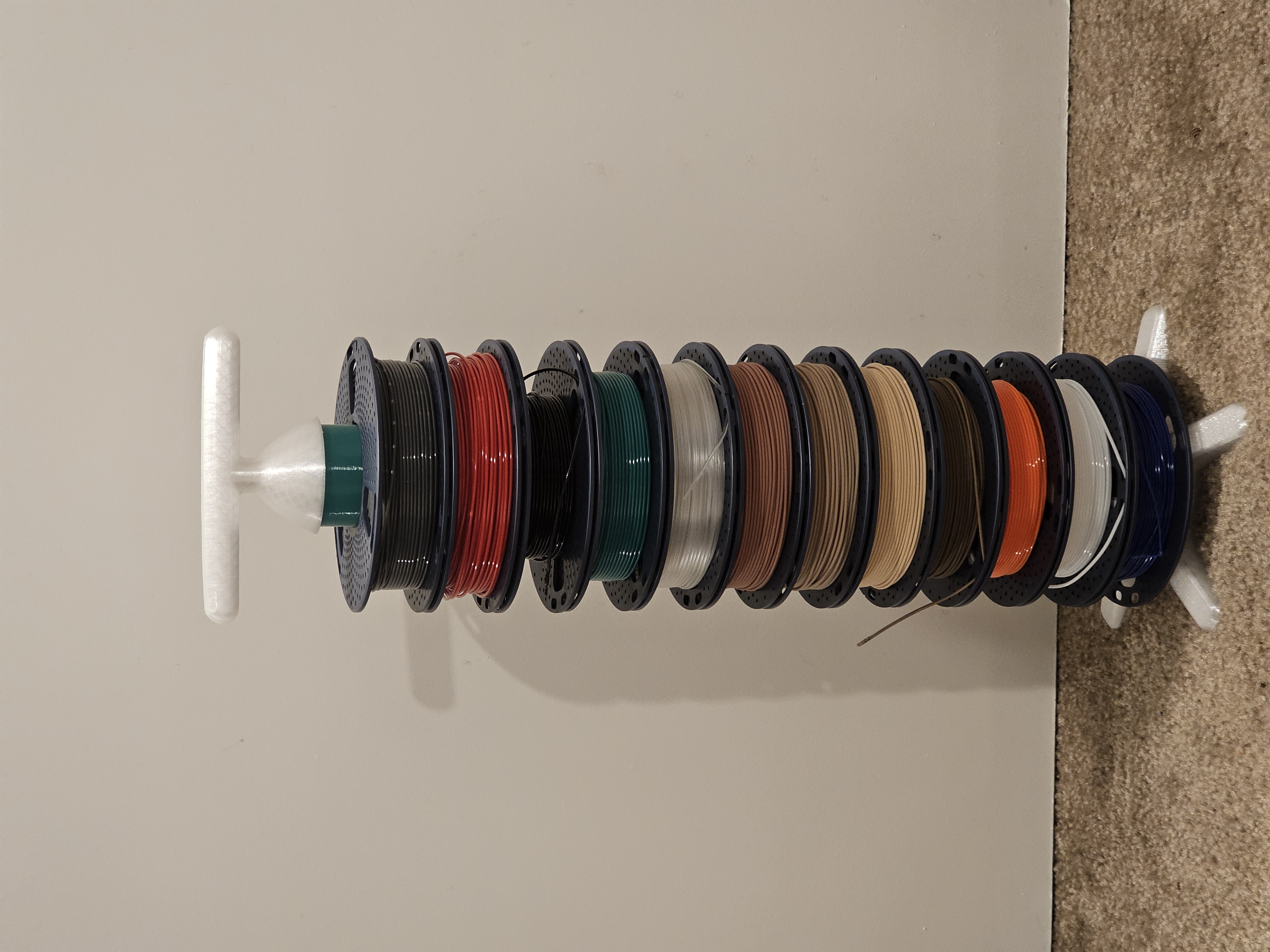 Modular Spool Vertical Stand – Stackable, Support-Free, Rock Solid