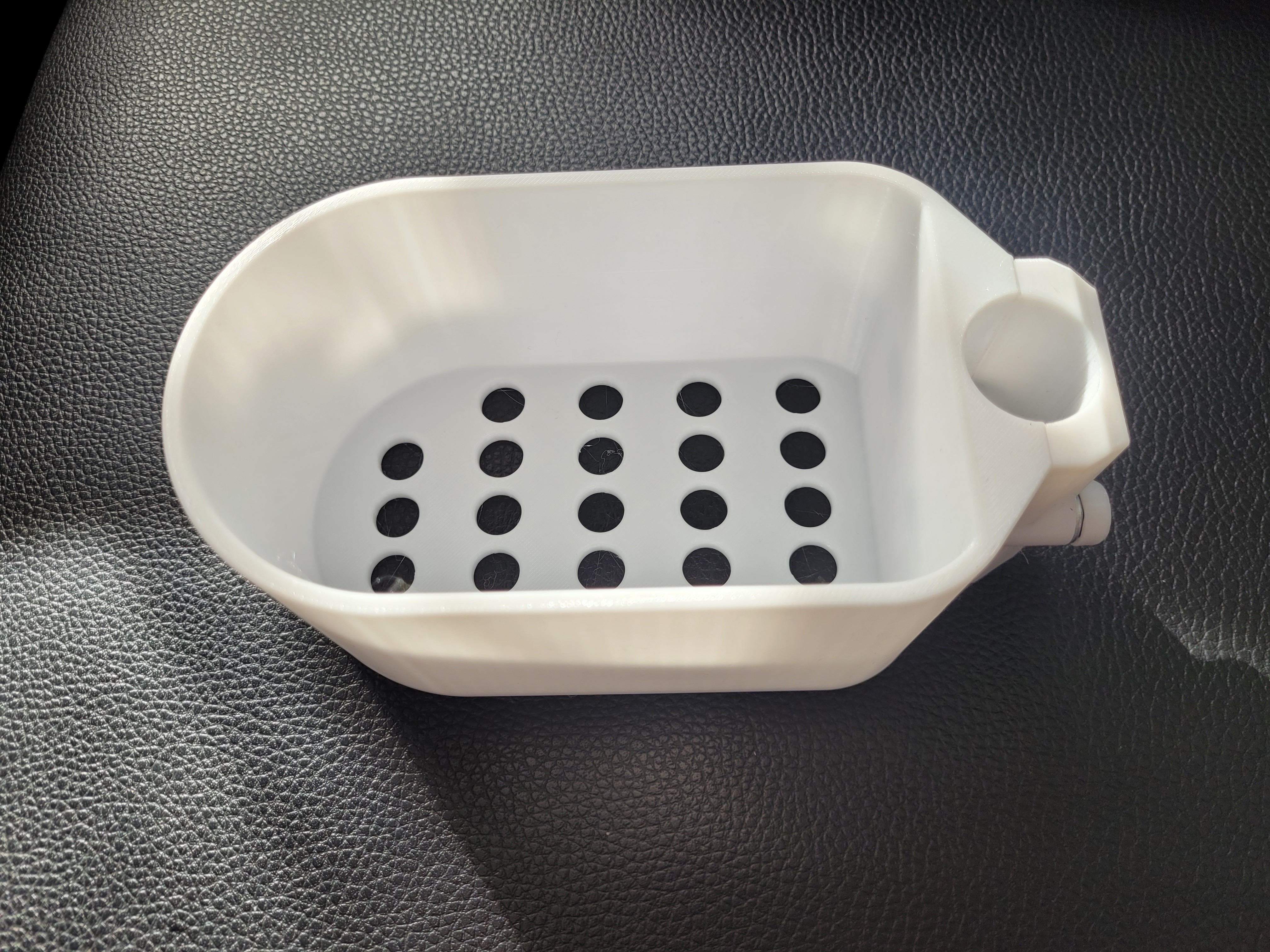 25mm Shower Rail Caddy 3D model