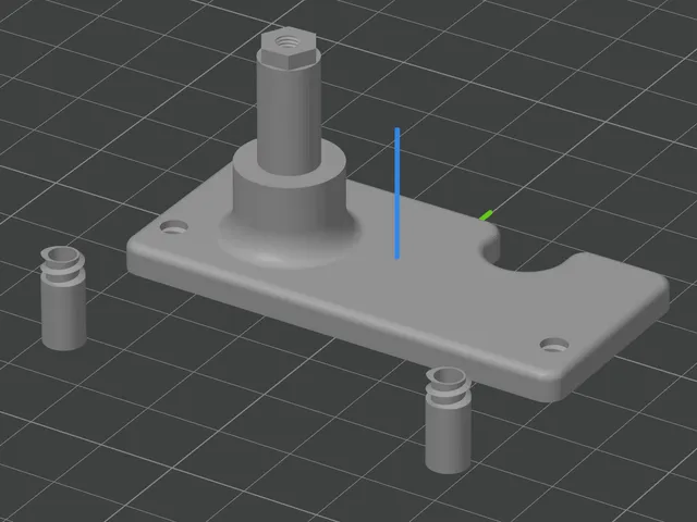 Extruder Connection - 3 piece with M3 threads