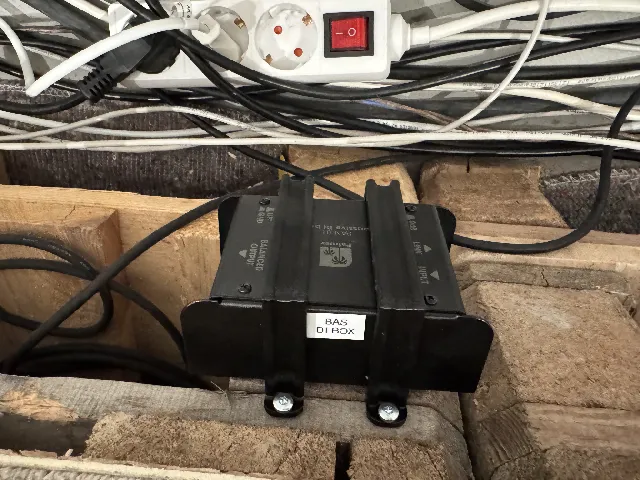 Mount for Palmer passive DI box - PAN 01