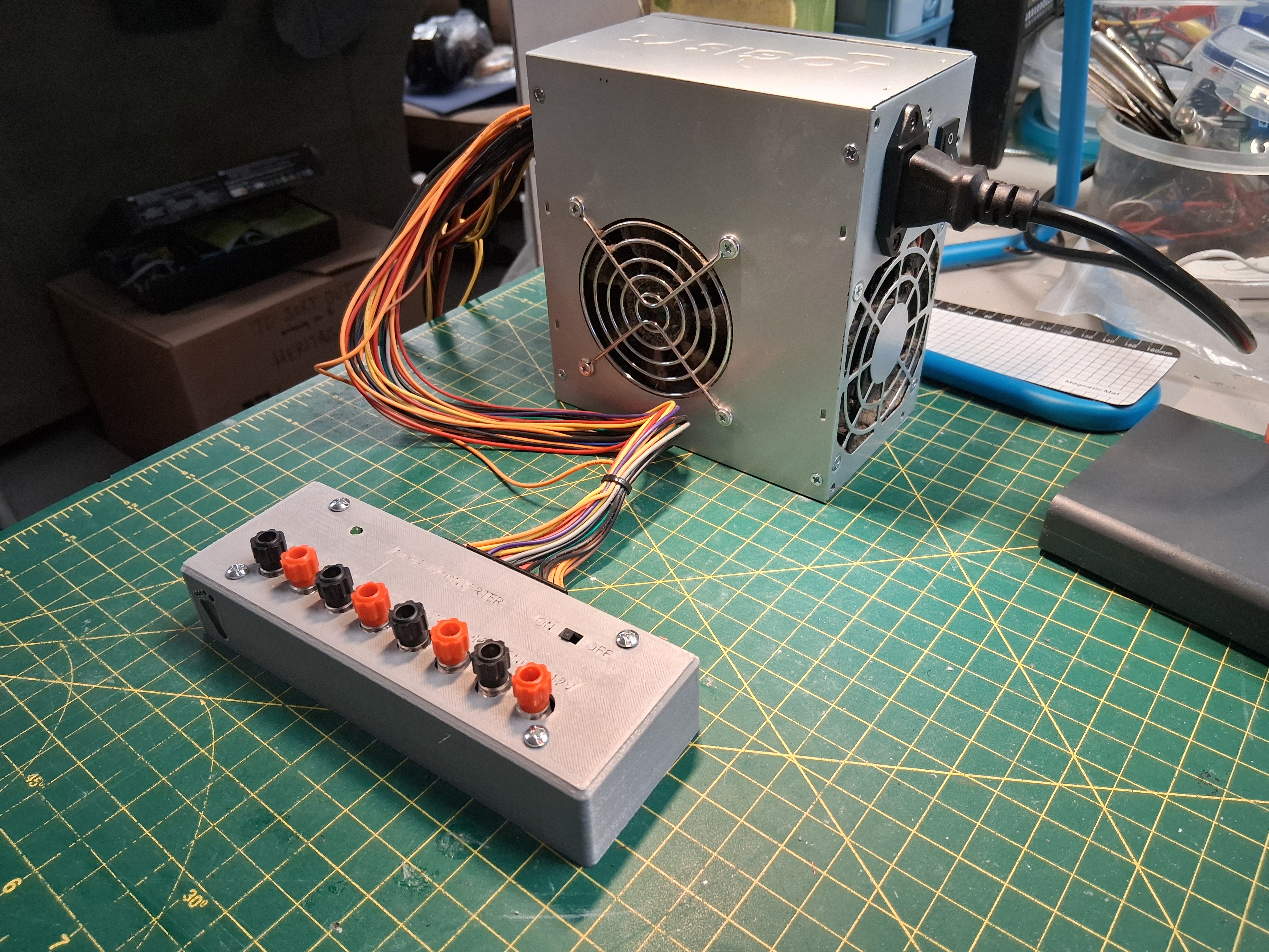 ATX DC PSU Adapter Box for Breakout Board XH-M229