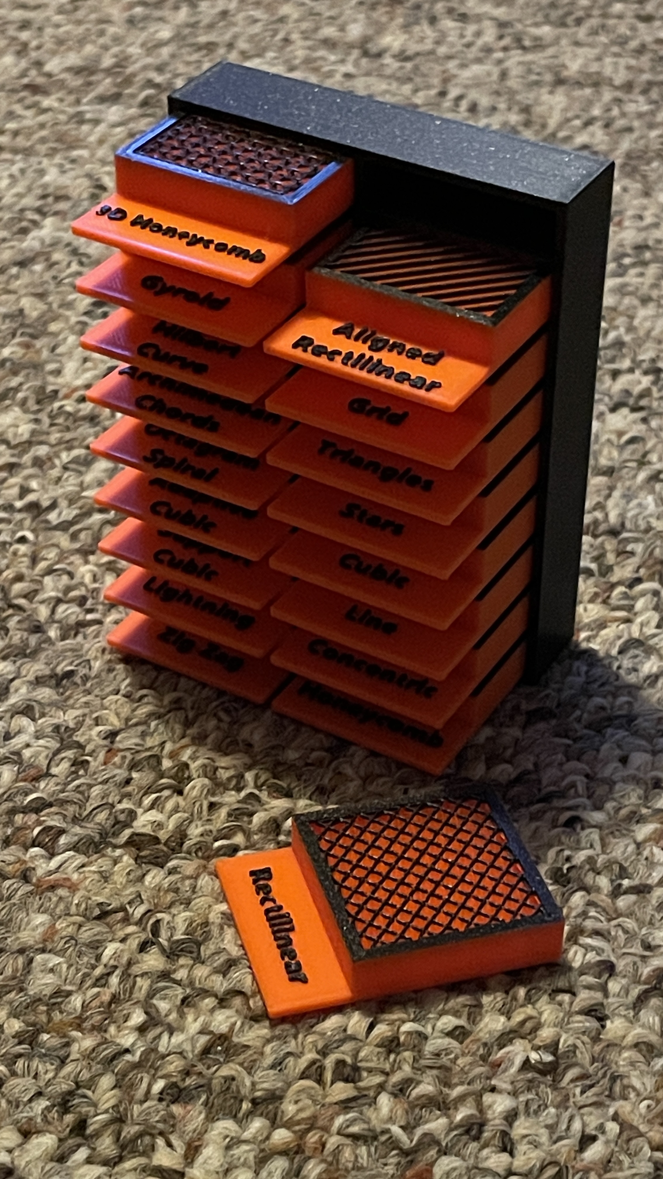 Infill Samples Holder/Shelf
