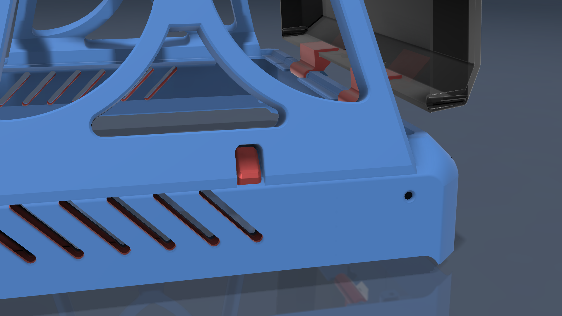 K1C & K1 - Dual Spool over head mount (For TPU and Manual Colour changes) — miniatura 3