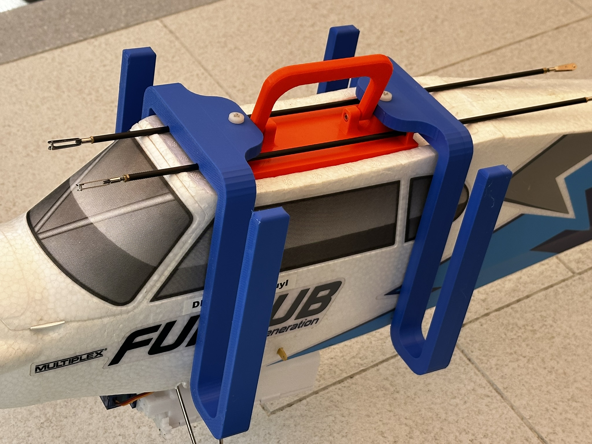 Tragevorrichtung für Multiplex FunCub NG