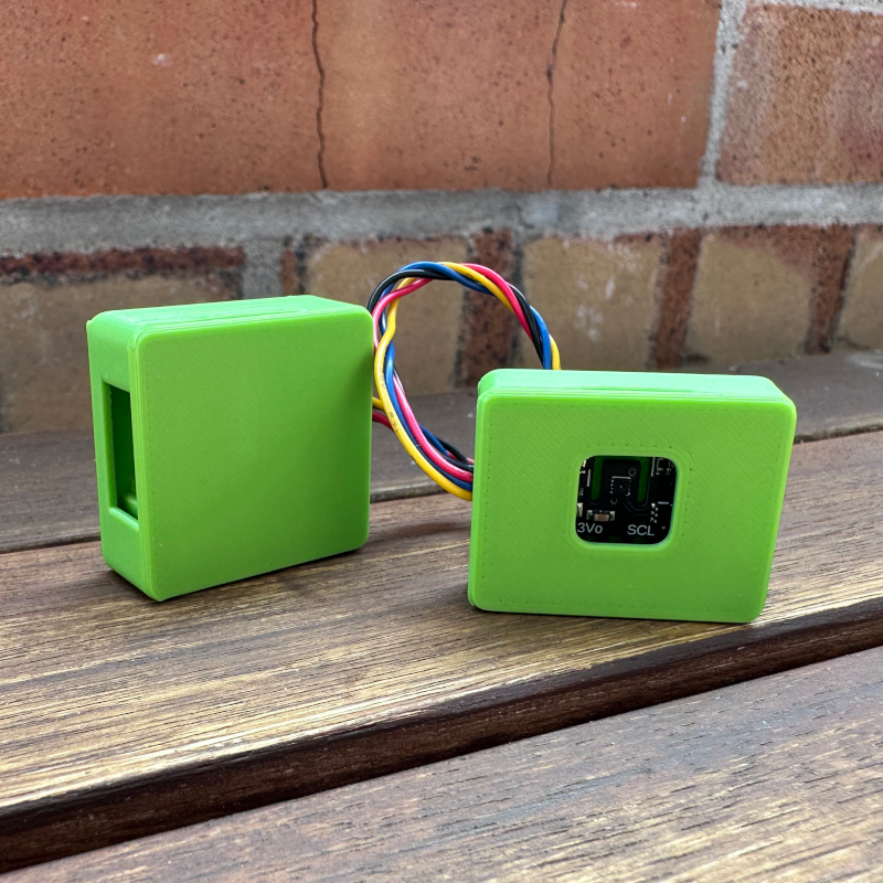 Cases for Adafruit QT Py and SHT45 sensor board