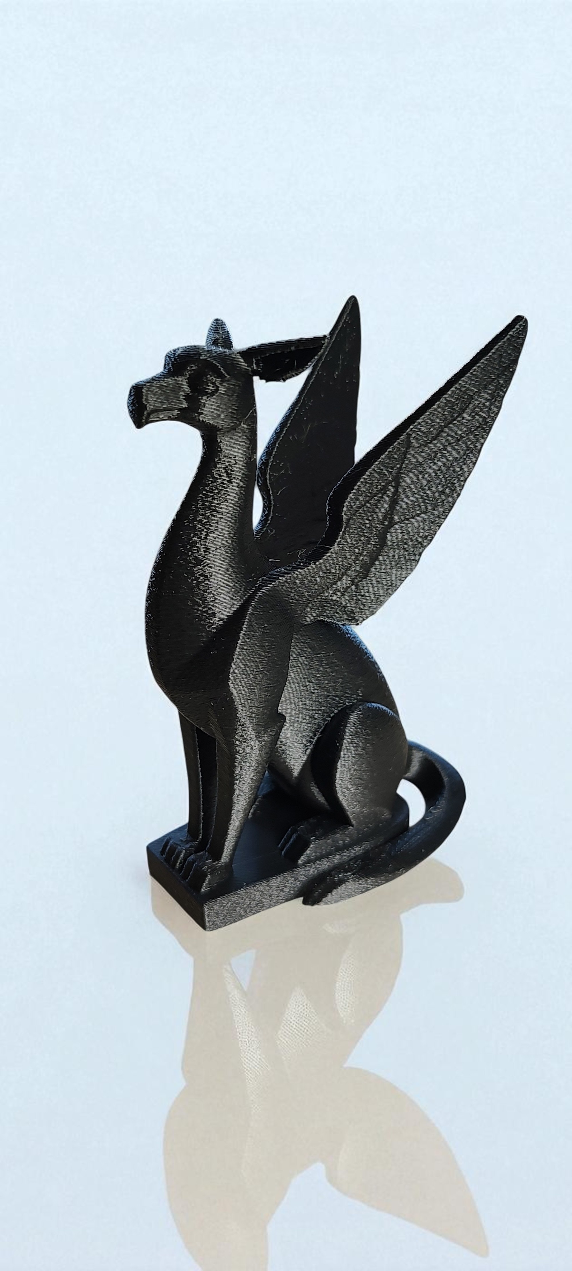 Shadow Wing Sentinel - Gryphon figurine