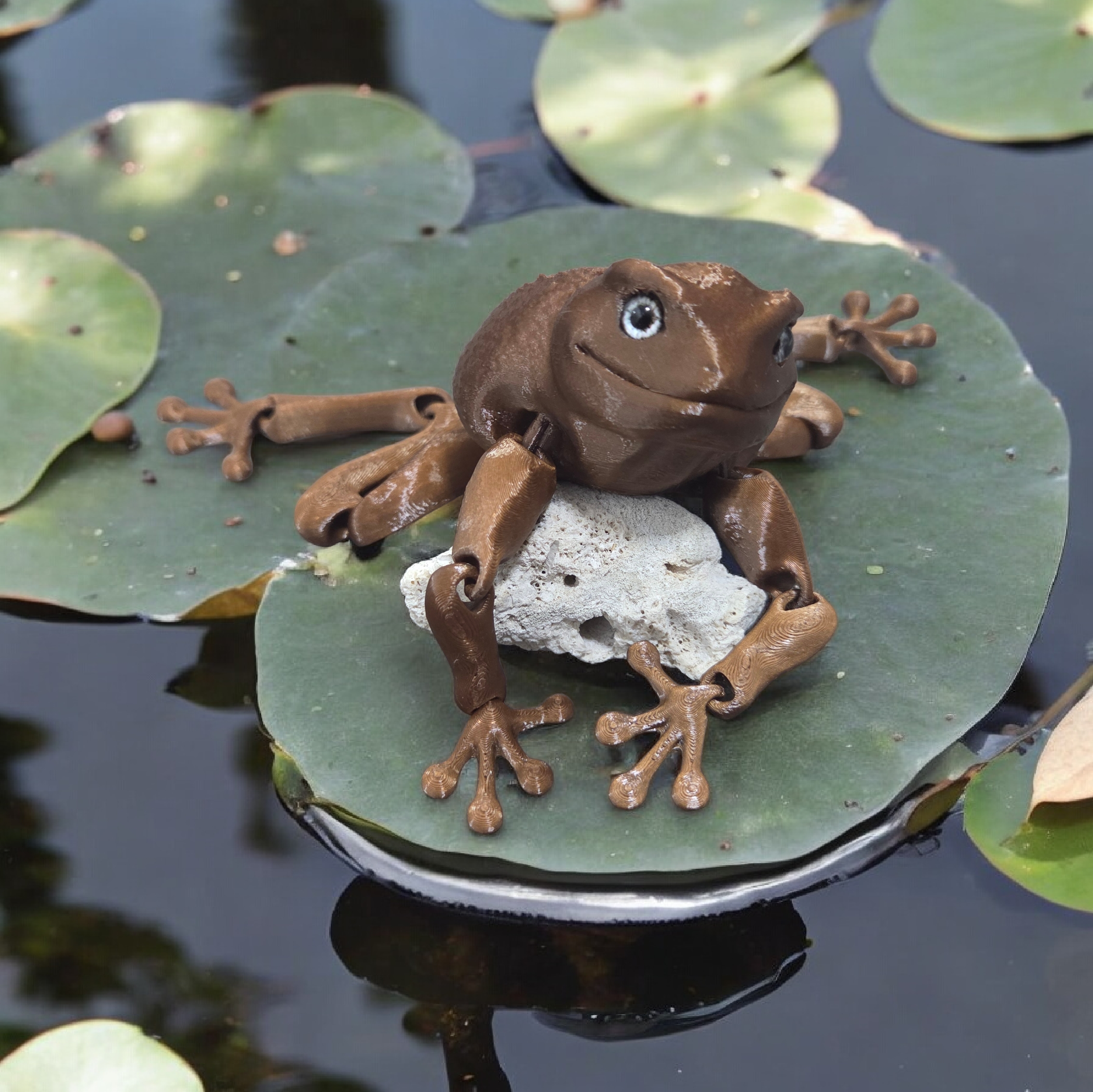 Flexi Toad - 6mm glass eye compatible