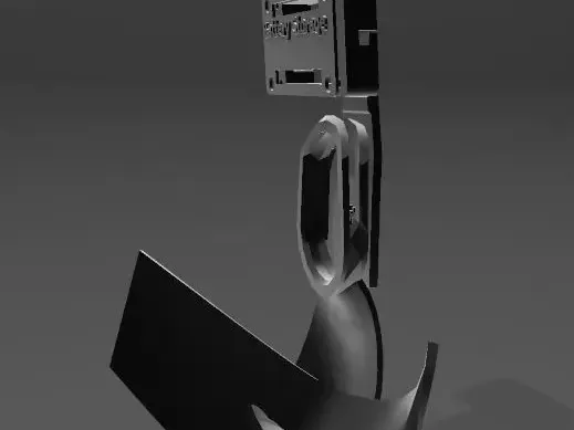 Sci-Fi Cyber-Heart Monitor & Cosplay Chest Mount (Concept Model)