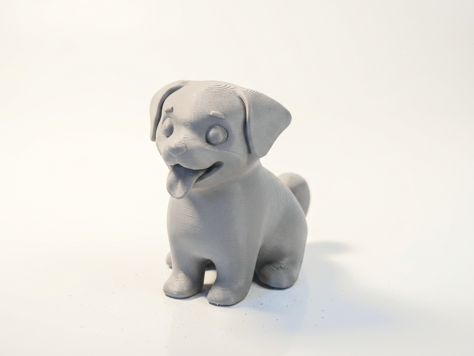 Happy Pup Dog Figurine Animals 3D Printable