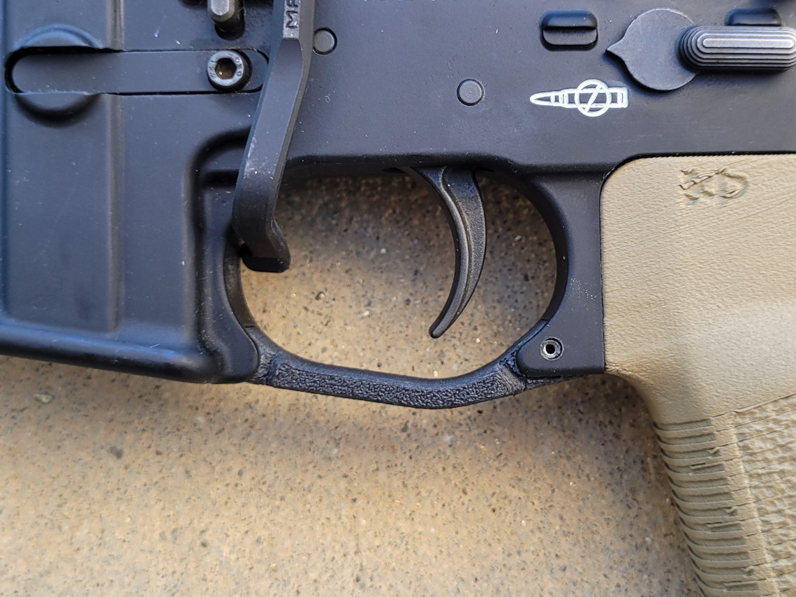 Enhanced AR15 Trigger Guard