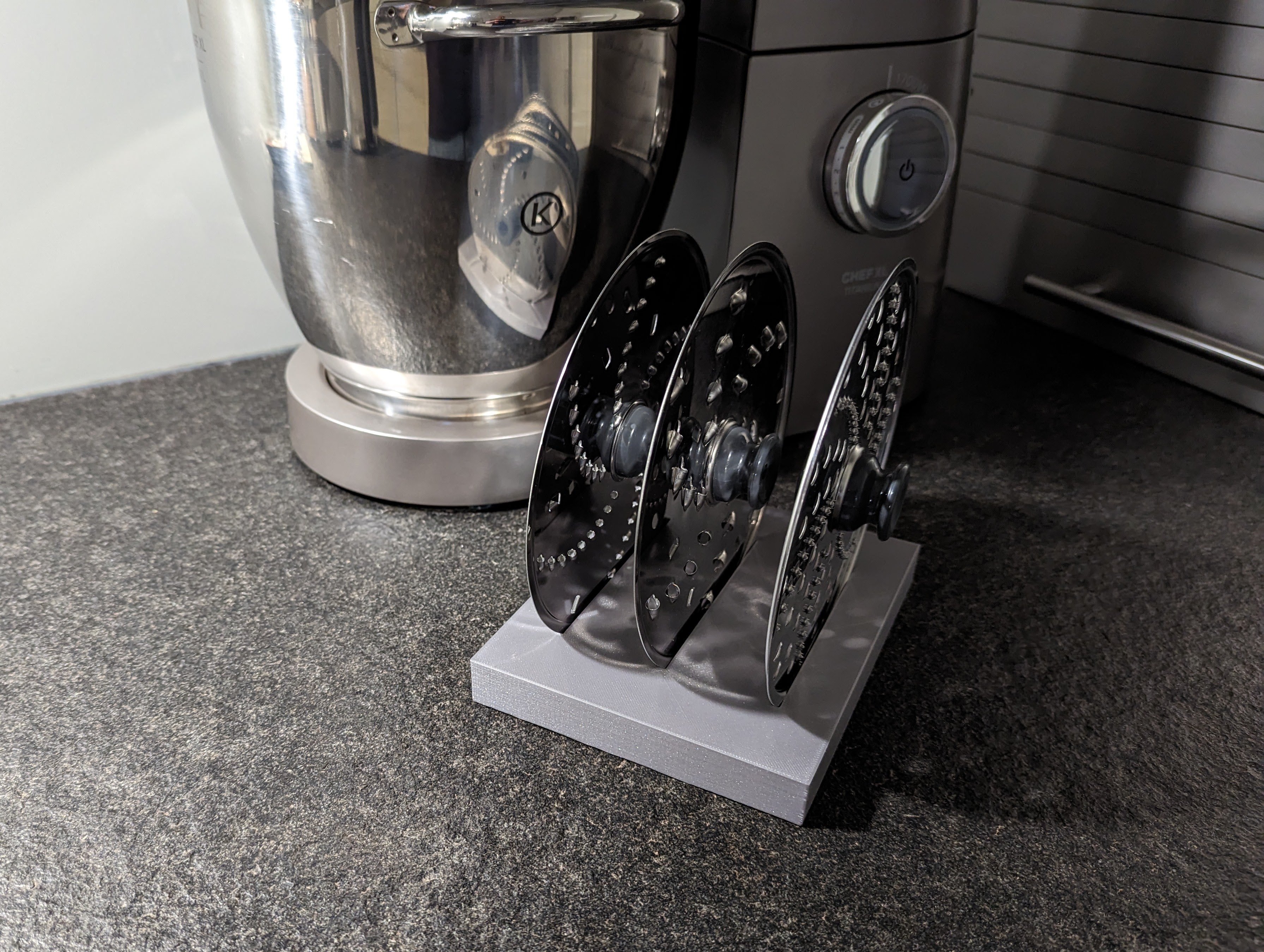 Kenwood Food Processor Discs Holder 129 x 160 by adsw Download free