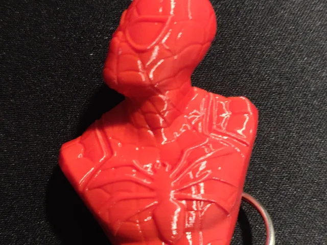 Spider-Man Bust keychain