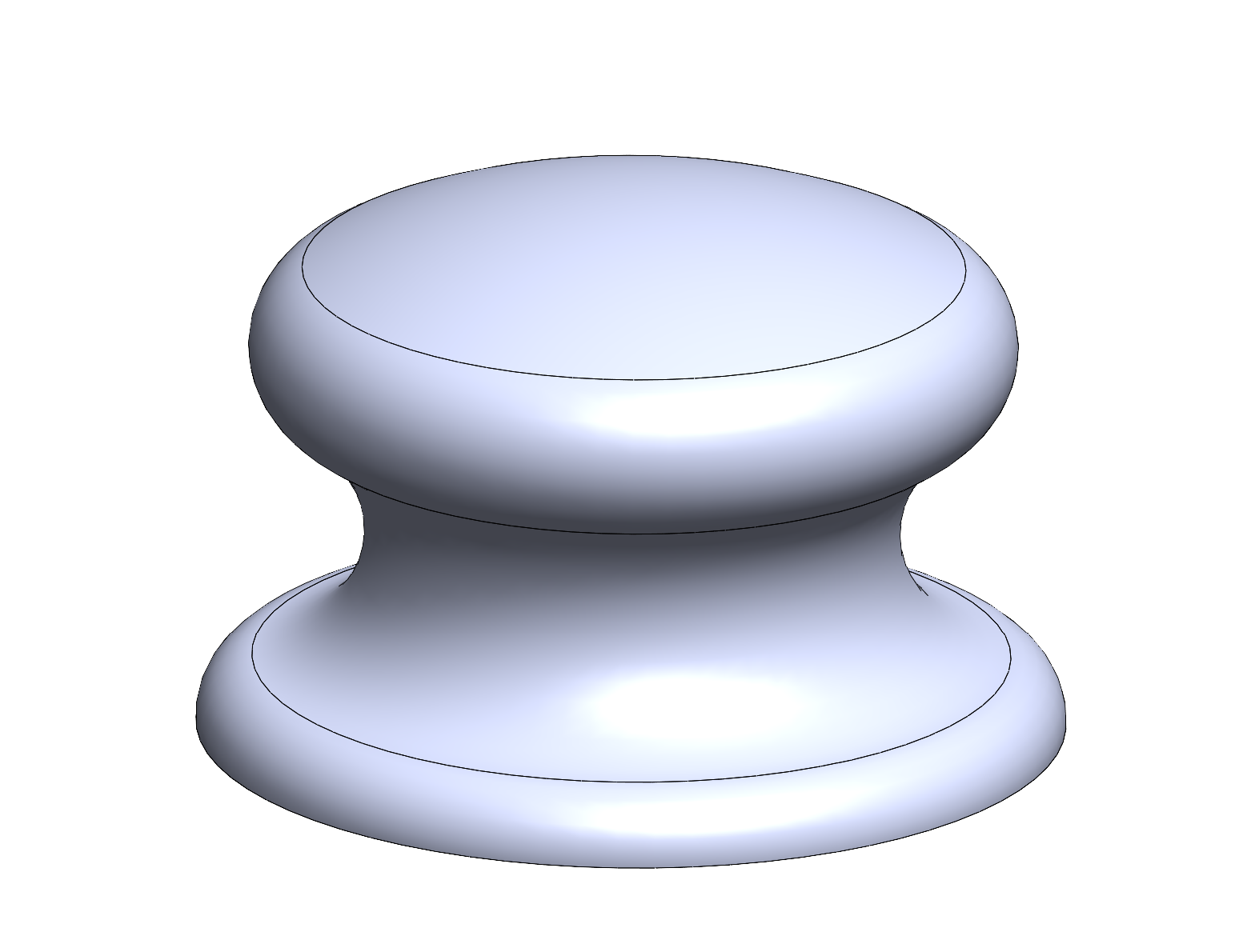 Pot pan lid top replacement knob by DFonseca | Download free STL model ...