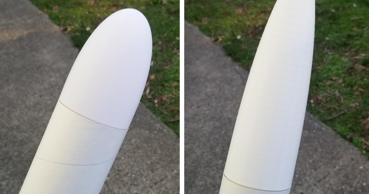 Nose cones for Estes 031799 Pro Series 3 inch OD Body Tube by Jamie