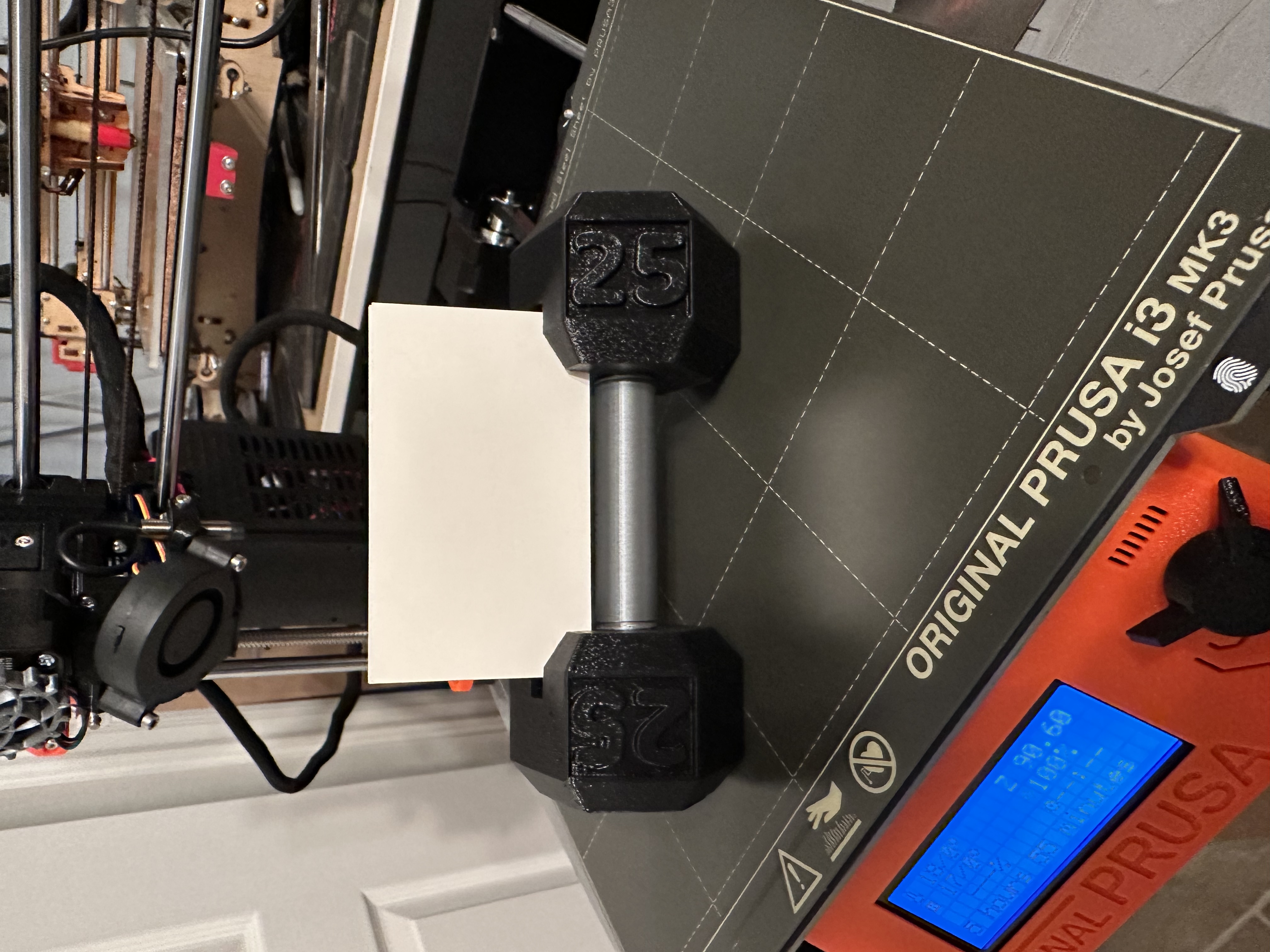 Dumbell Buiness Card Holder