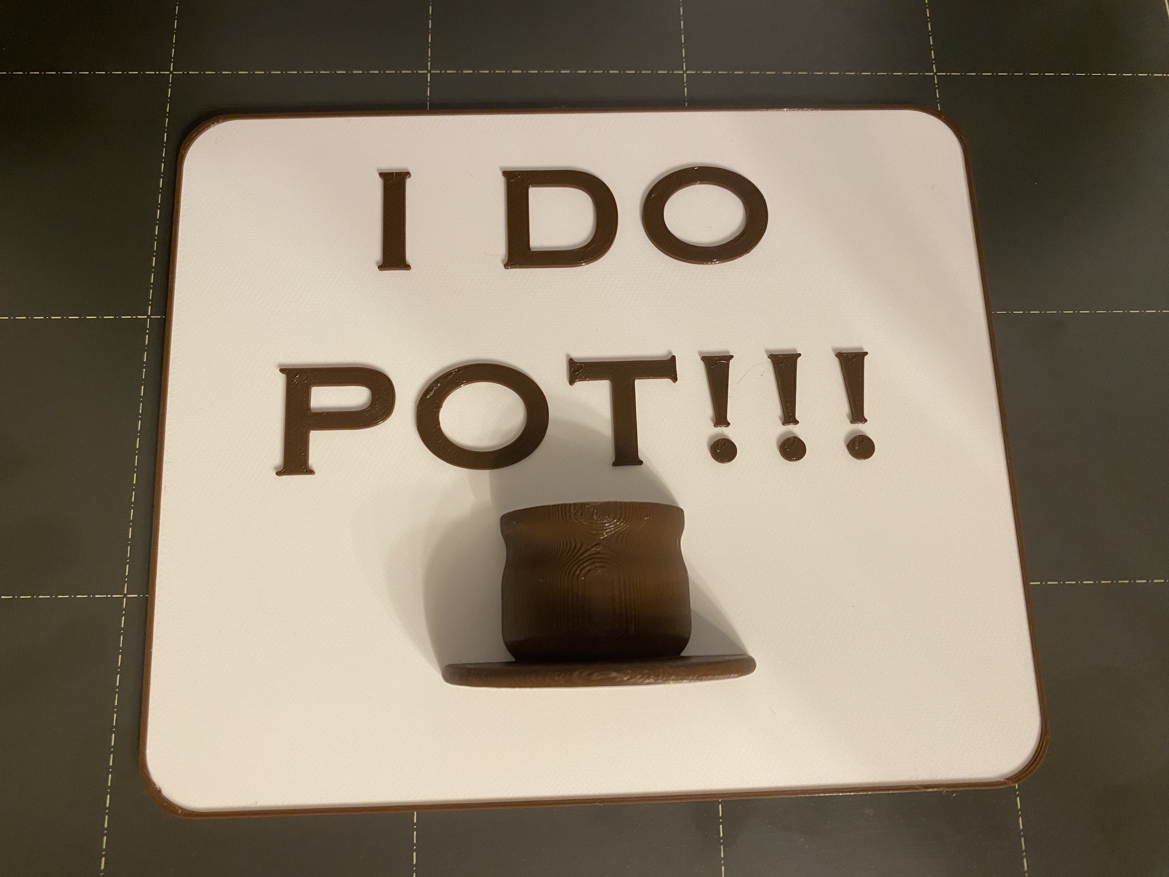 Pottery sign