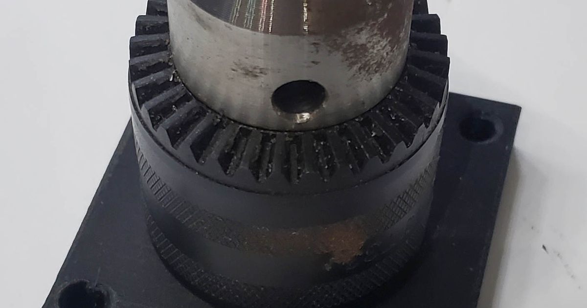 key chuck holder for a mini lathe by PierceShire Download free STL