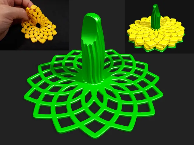 Sunflower coaster holder