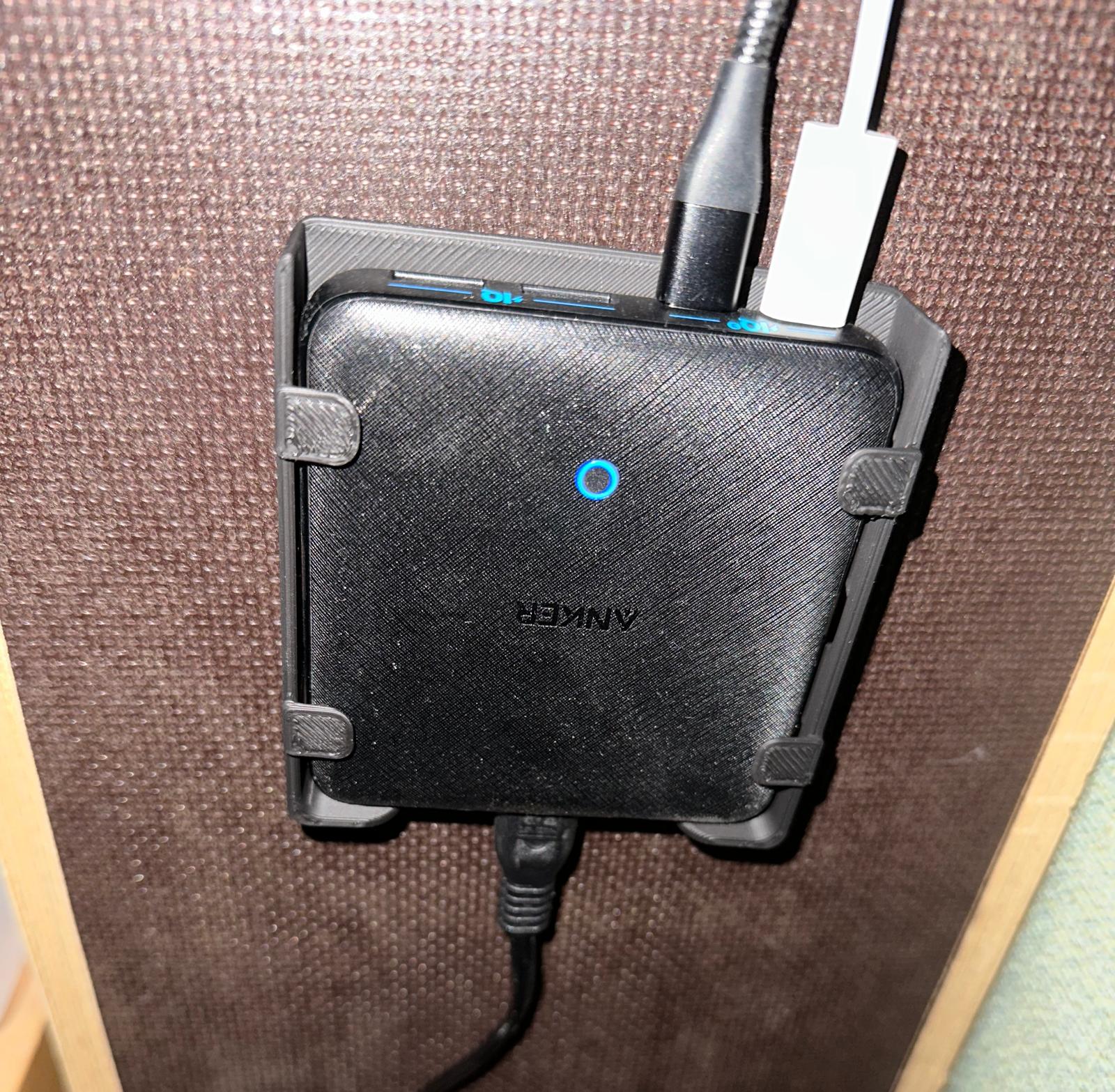 Anker Powerport 60w Holder Wallmount by Gliimps | Download free STL ...