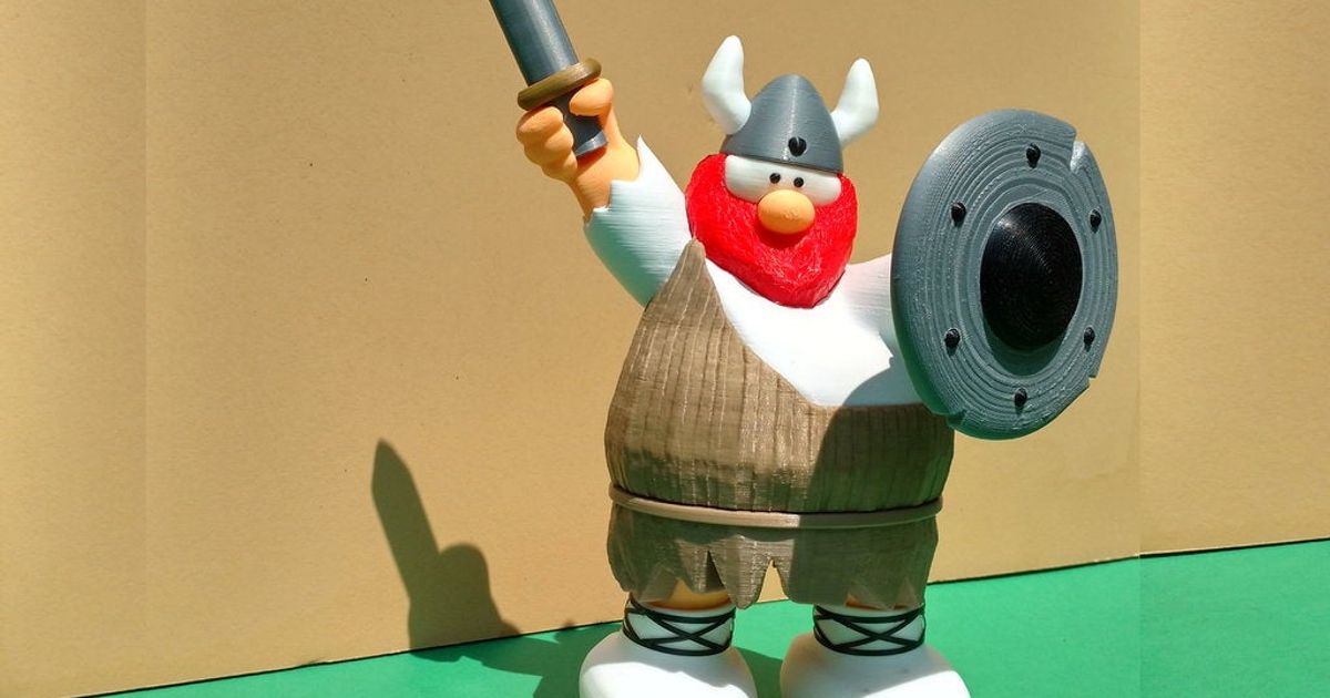 Hagar the Horrible by reddadsteve Download free STL model